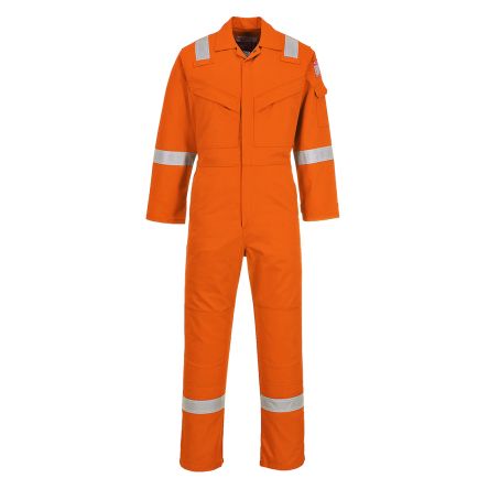 Portwest Orange Disposable Full Body, L [FR50ORRL]; 324-338
