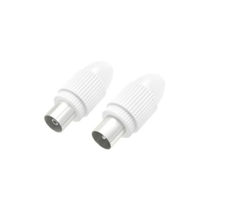 Hama Coaxial Male to Coaxial Female Interface Adapter [00205212]; 324-973