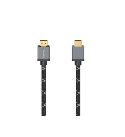 HamaHDMI Cable High Speed With Ethernet, 2m Male HDMI to Male HDMI High Speed 7680 x 4320pixels [00205239]; 324-976