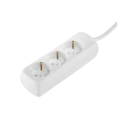Hama 3 Gang Power Distribution Unit, 1.4m Cable, 16A, 250 V [00030381]; 325-008