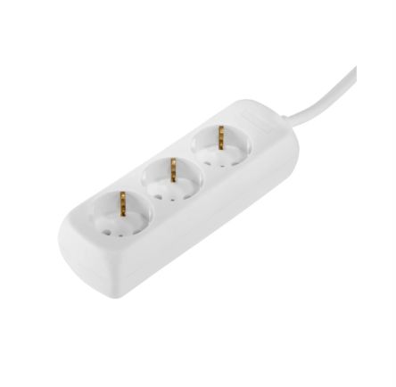 Hama 3 Gang Power Distribution Unit, 1.4m Cable, 16A, 250 V [00030528]; 325-017