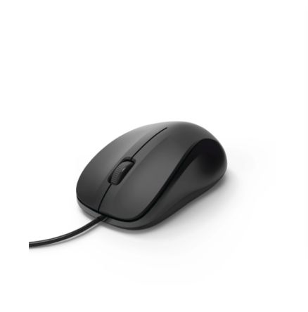 Hama Standard 3 Button Wired Optical Mouse Black [00182606]; 325-029