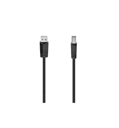 Hama USB 2.0, Male USB A to Male USB B, 480Mbps, 5m [00200604]; 325-064