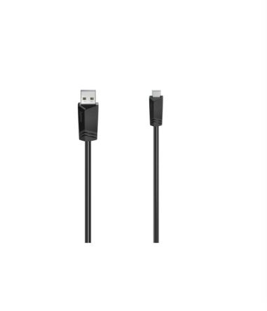 Hama USB 2.0, Male USB A to Male Mini USB B, 480Mbps, 1.5m [00200606]; 325-067