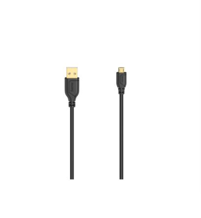 Hama USB 2.0, Male Micro USB B to Male USB A, 480Mbps, 0.8m [00200610]; 325-072