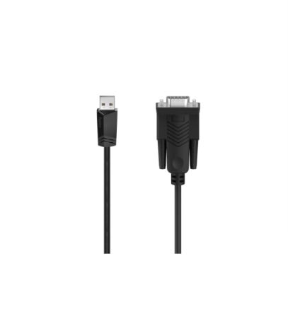 Hama USB 2.0, Male 9 Pin D-sub to Male USB A, 480Mbps, 1.5m [00200622]; 325-073