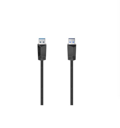 Hama USB 3.0, Male USB A to Male USB A, 5000Mbps, 1.5m [00200624]; 325-076