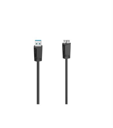 Hama USB 3.0, Male Micro USB B to Male USB A, 5000Mbps, 1.5m [00200627]; 325-077