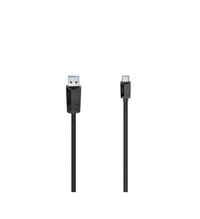 Hama USB 3.2, Male USB C to Male USB A, 5000Mbps, 250mm [00200650]; 325-083