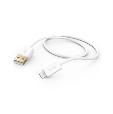 Hama USB 2.0, Male Lightning to Male USB A, 480Mbps, 1.5m [00201581]; 325-101