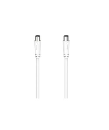 Hama Antenna Cable Series Male Coax Plug to Female Coax Socket, 10m, 90 Coaxial, Terminated75 Ω [00205049]; 325-137