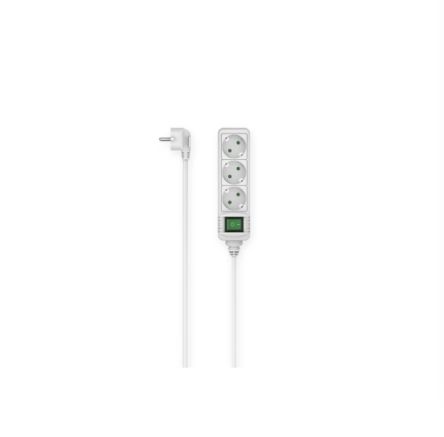 Hama 3 Gang Power Distribution Unit, 1.4m Cable, 16A, 250 V [00223001]; 325-140