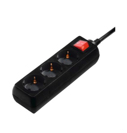 Hama 3 Gang Power Distribution Unit, 3m Cable, 16A, 250 V [00108816]; 325-174