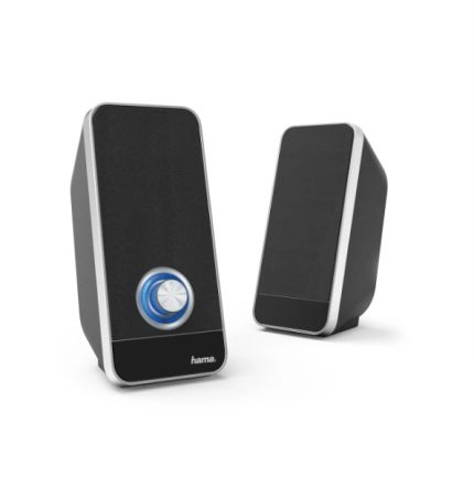 Hama Sonic LS 206 Black, Silver Speaker, 50 → 20000 Hz [00173133]; 325-200