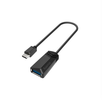 Hama Straight, Plug-In, Male to Female- Single Port Type USB A, USB C USB 3.2 USB Adaptor [00200312]; 325-228