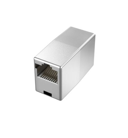 Hama Network Adapter Series Female to Female Ethernet Connector, Cable Mount, Cat5e Straight 2 Port 1 -Way [00200326]; 325-237