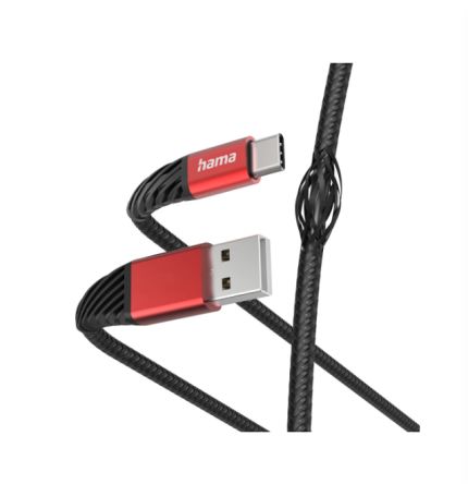 Hama USB 2.0, Male USB C to Male USB A, 480Mbps, 1.5m [00201540]; 325-263