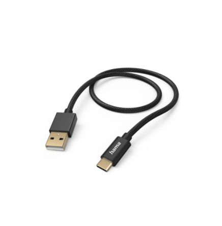 Hama USB 2.0, Male USB C to Male USB A, 480Mbps, 1.5m [00201545]; 325-266