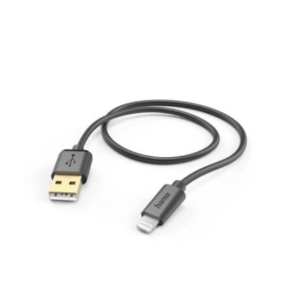 Hama USB 2.0, Male Lightning to Male USB A, 480Mbps, 1.5m [00201580]; 325-290