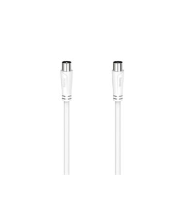 Hama Antenna Cable Series Male Coax Plug to Female Coax Socket, 20m, 90 Coaxial, Terminated75 Ω [00205051]; 325-291