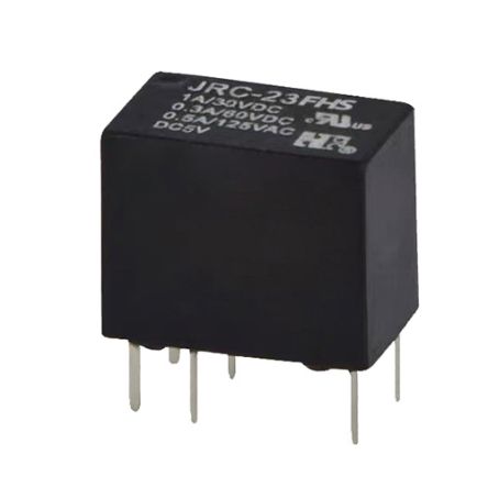 RS PRO PCB Mount Signal Relay, 5V dc Coil, 1A Switching Current [0]; 325-326