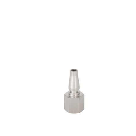 RS PRO Brass, Steel Male Pneumatic Quick Connect Coupling, 3/8 in BSP Female Threaded [0]; 325-398