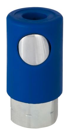 RS PRO Plastic, Steel Female Pneumatic Quick Connect Coupling, NPT 1/4 Female Threaded [0]; 325-571