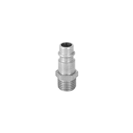 RS PRO Brass Male Pneumatic Quick Connect Coupling, 1/8 in Male BSP Threaded [0]; 325-607