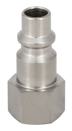 RS PRO Brass, Steel Male Pneumatic Quick Connect Coupling, G 3/4 Female Threaded [0]; 325-631