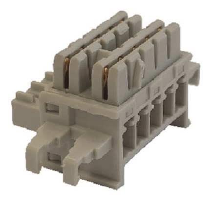 RS PRO Connector for Use with POWER BUS of D5000/D6000 Intrinsically Safe Isolator, 8A [0]; 325-642