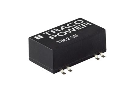 TRACOPOWER TIM 2 DC-DC Converter, 9V dc/ 222mA Output, 18 → 36 V dc Input, 2W, PCB Mount, +95°C Max Temp -40°C [TIM 2-2419SM]; 325-651