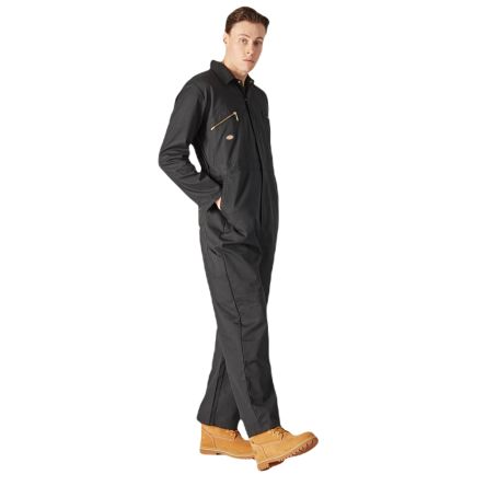 Dickies Black Reusable Coverall, M [DK0A867TBLK1]; 325-985