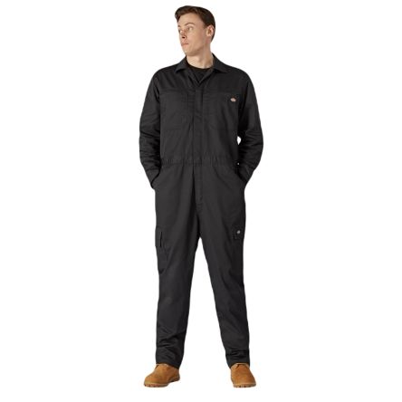 Dickies Black Reusable Coverall, S [DK0A867OBLK1]; 326-101