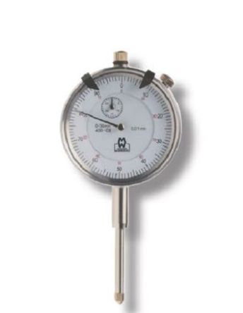 Moore & Wright MW400-08 Dial Indicator, 0 → 30 mm Measurement Range, 0.01 mm Resolution , ± 0.035 mm Accuracy [MW400-08]; 327-155