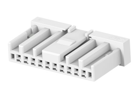 TE Connectivity 1-2834672-0 Series Straight PCB Header, 10-Contact, 1-Row, 1.8mm Pitch, Crimp Termination [1-2834672-0]; 327-385