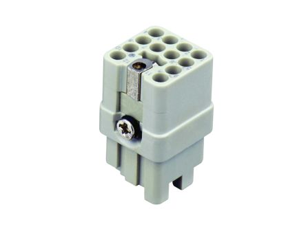 TE Connectivity Heavy Duty Power Connector Module, 10A, HQ-007 Series [T2080122201-000]; 327-394