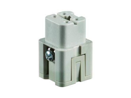 TE Connectivity Heavy Duty Power Connector Module, 10A, Female, HA Insert Series, 4 Contacts [T2010033201-000]; 327-410