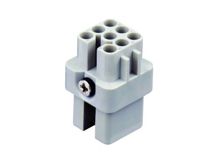 TE Connectivity Heavy Duty Power Connector Module, 10A, HD Insert Series [T2020082201-000]; 327-418