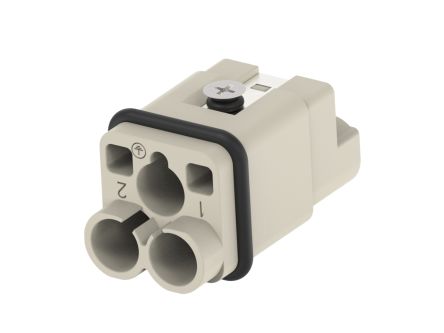 TE Connectivity Heavy Duty Power Connector Module, 40A, HQ-002 Series [T2080022101-000]; 327-420