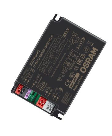 Osram Dimmable LED Driver, 15 → 29V Output, 20W Output, 700mA Output, Constant Current Dimmable [IT-DALI-20/220-240/1A0-E]; 327-669