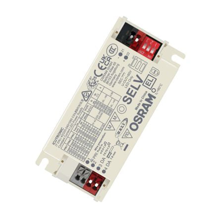 Osram Dimmable LED Driver, 15 → 42V Output, 42W Output, 900mA Output, Constant Current Dimmable [IT-DALI-42/220-240/1A0-CS]; 327-710
