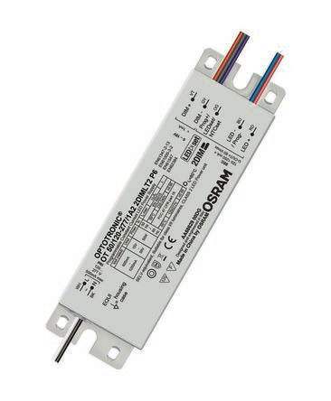 Osram Dimmable LED Driver, 20 → 55V Output, 50W Output, 1.25A Output, Constant Current Dimmable [OT-50/120-277/1A2-2DIMLT2-P]; 327-711