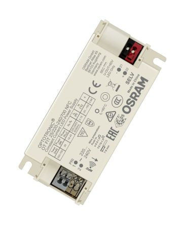 Osram LED Driver, 18 → 40V Output, 28W Output, 700mA Output, Constant Current [OT-FIT-25/220-240/700-NFC]; 327-727