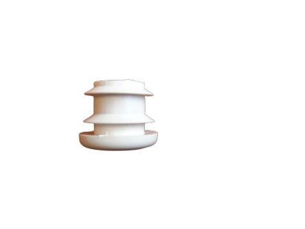 Guitel Hervieu White Plastic Round End Cap [702423]; 327-981