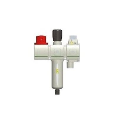 EMERSON ? ASCO Series 653 Polycarbonate FRL Assembly, 25μm, G 3/4, Semi Automatic, 10 bar, A653A0000000702 [A653A0000000702]; 328-638