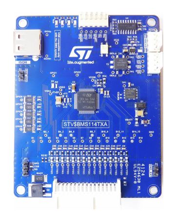STMicroelectronics Battery Management System Module Based On L99BM114 And L99BM1T Battery Monitoring Controller Module [STEVAL-BMS114TX]; 328-659