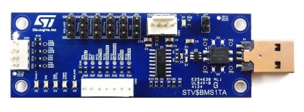 STMicroelectronics SPI to Isolated SPI Dongle Based On The L99BM1T Transceiver SPI Transceiver Board STEVAL-BMS1T [STEVAL-BMS1T]; 328-661