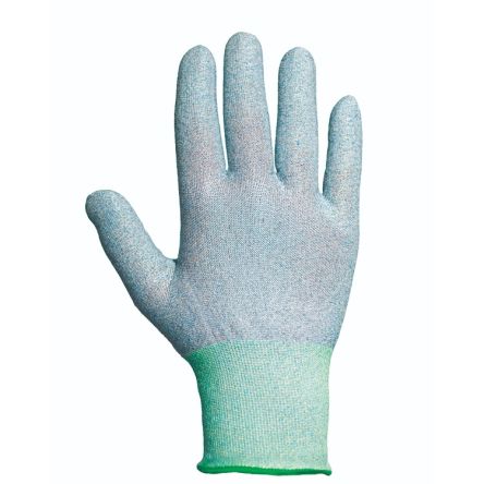 Traffi TG710 Blue Yarn Abrasion Resistant, Cut Resistant Work Gloves, Size M [A-TG710-BL/GR-M]; 328-764