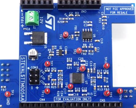 STMicroelectronics Resolver Board Reading For Motor Position Estimation Development Board Development Board [STEVAL-TTM005A]; 328-776