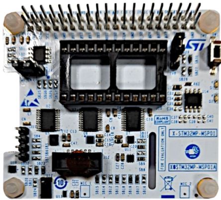 STMicroelectronics And ALS Sensor Applications, Environmental, STM32MP Expansion Board For Motion MEMS, ToF Expansion [X-STM32MP-MSP01]; 328-786